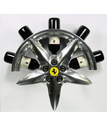 Ferrari 360 modena rim wine rack